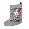 Skateboarding Through the Holidays Christmas Stocking