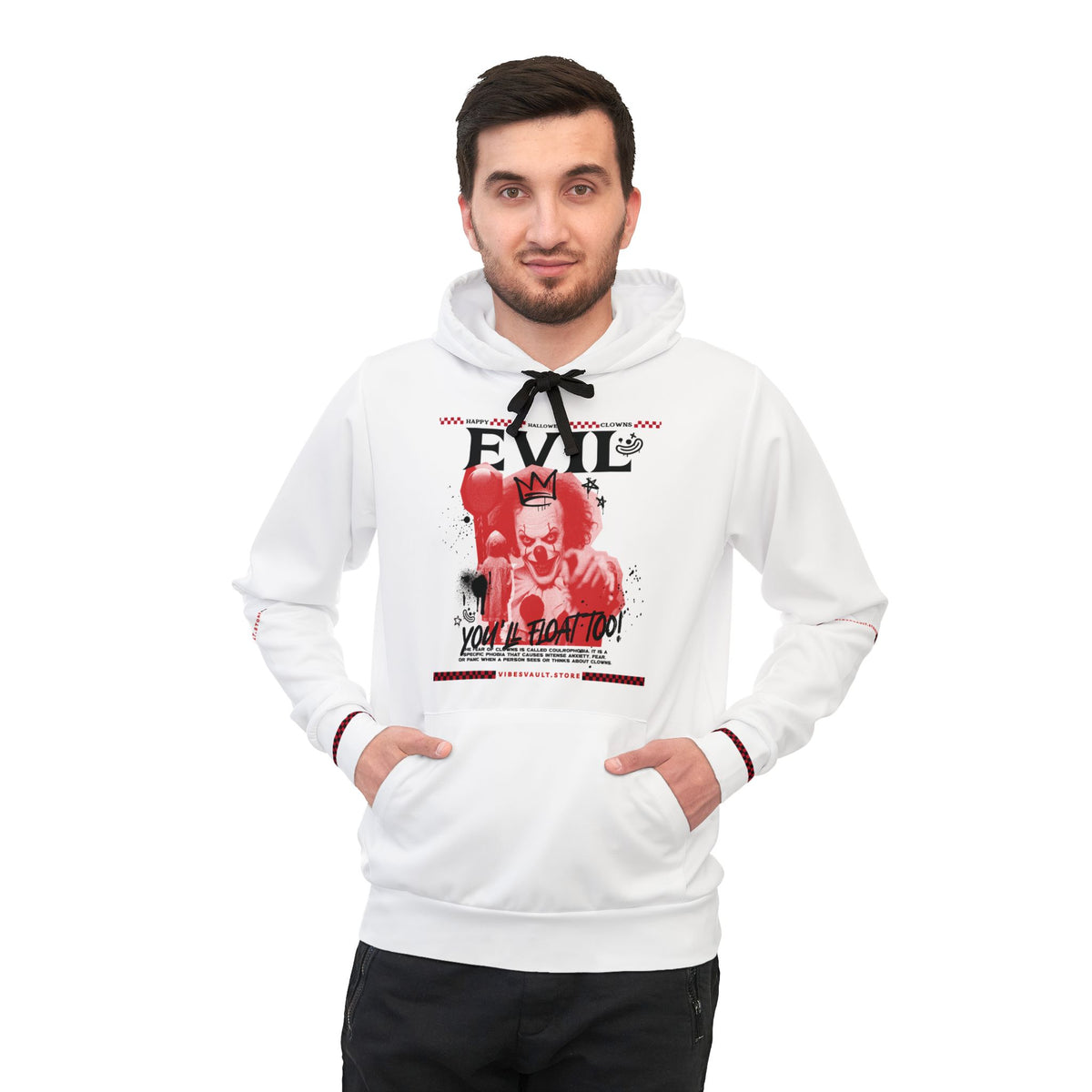 Evil Graphic Hoodie Clown IT