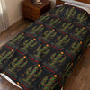Velveteen Plush Blanket – Christmas Cactus “Saddle Up” Western Holiday Design