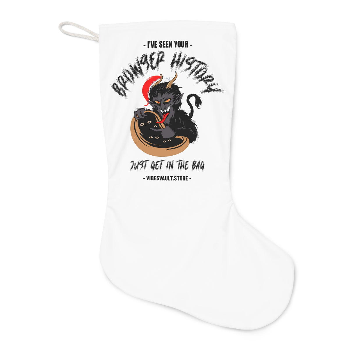 HOLIDAY Krampus Basket Santa Stocking