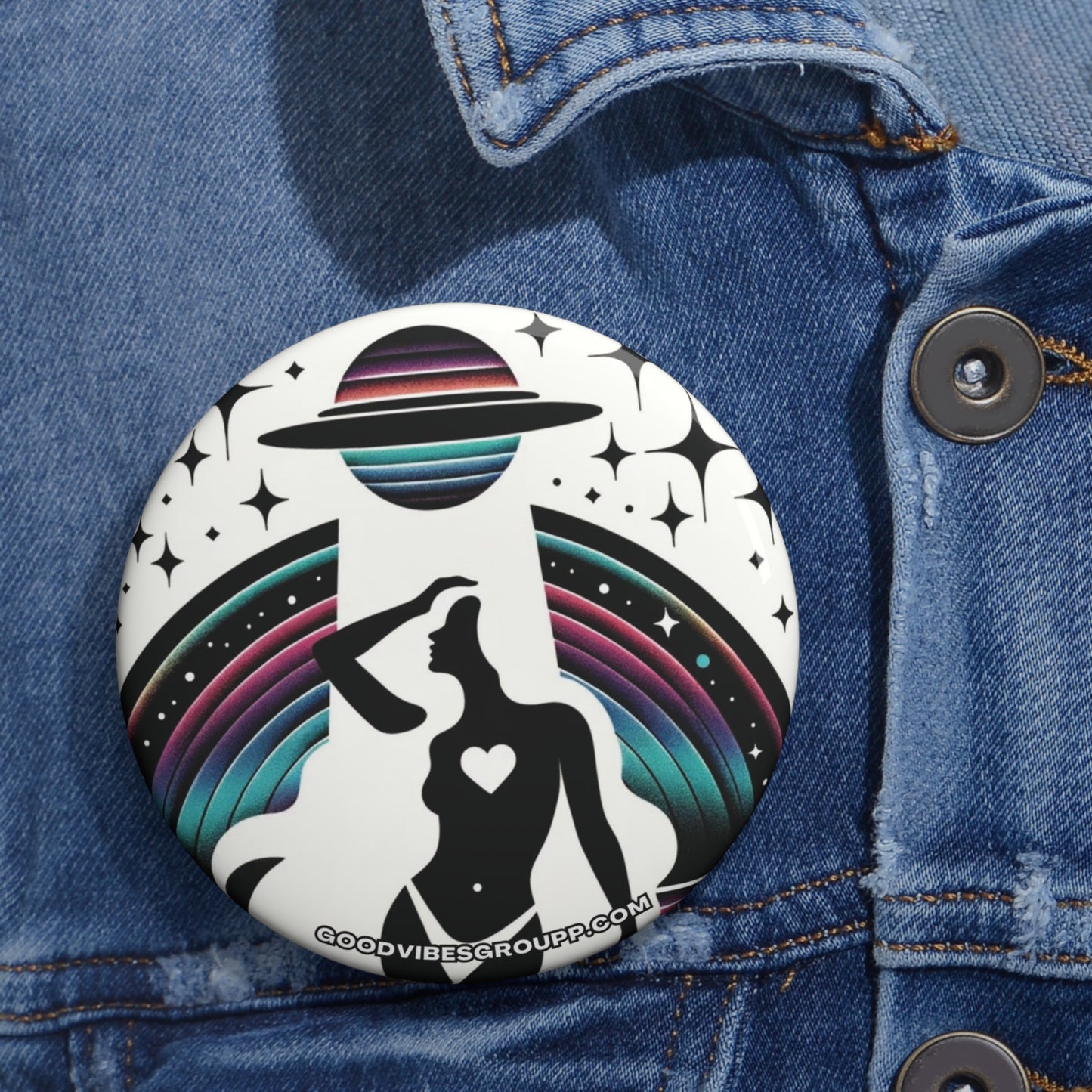 White Galaxy Sticker