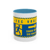 Vault-Tec 'This Way to Vault' Accent Coffee Mug — Fallout-Inspired Gamer Gift