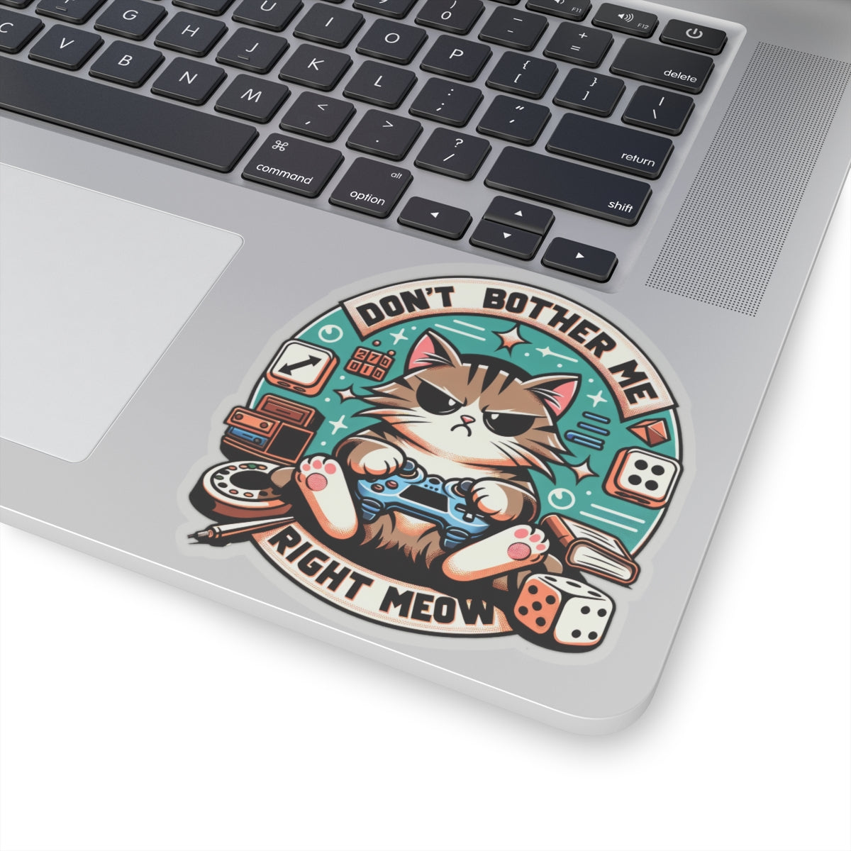 Grumpy Cat Gaming Sticker