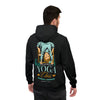 Yoga Class Hoodie — Vintage Instructor Floral Design