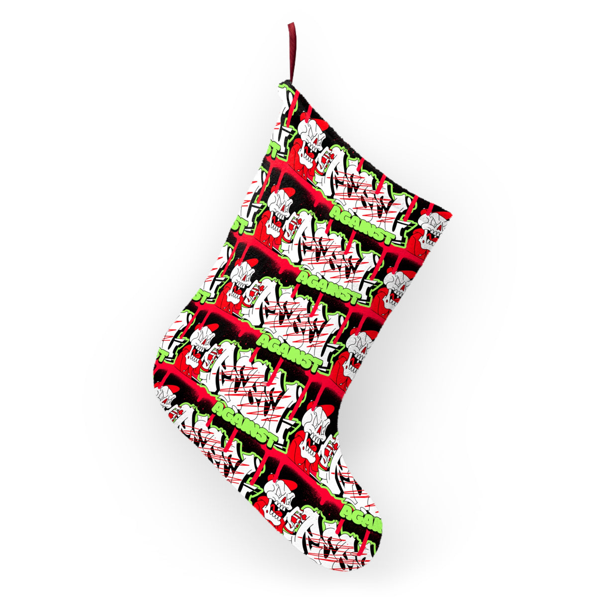 HOLIDAY Skeleton Graffiti Christmas Stockings