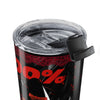 20oz Red & Black 100% THAT WITCH Tumbler — 10% Cup Graphic Travel Mug— Halloween 2026