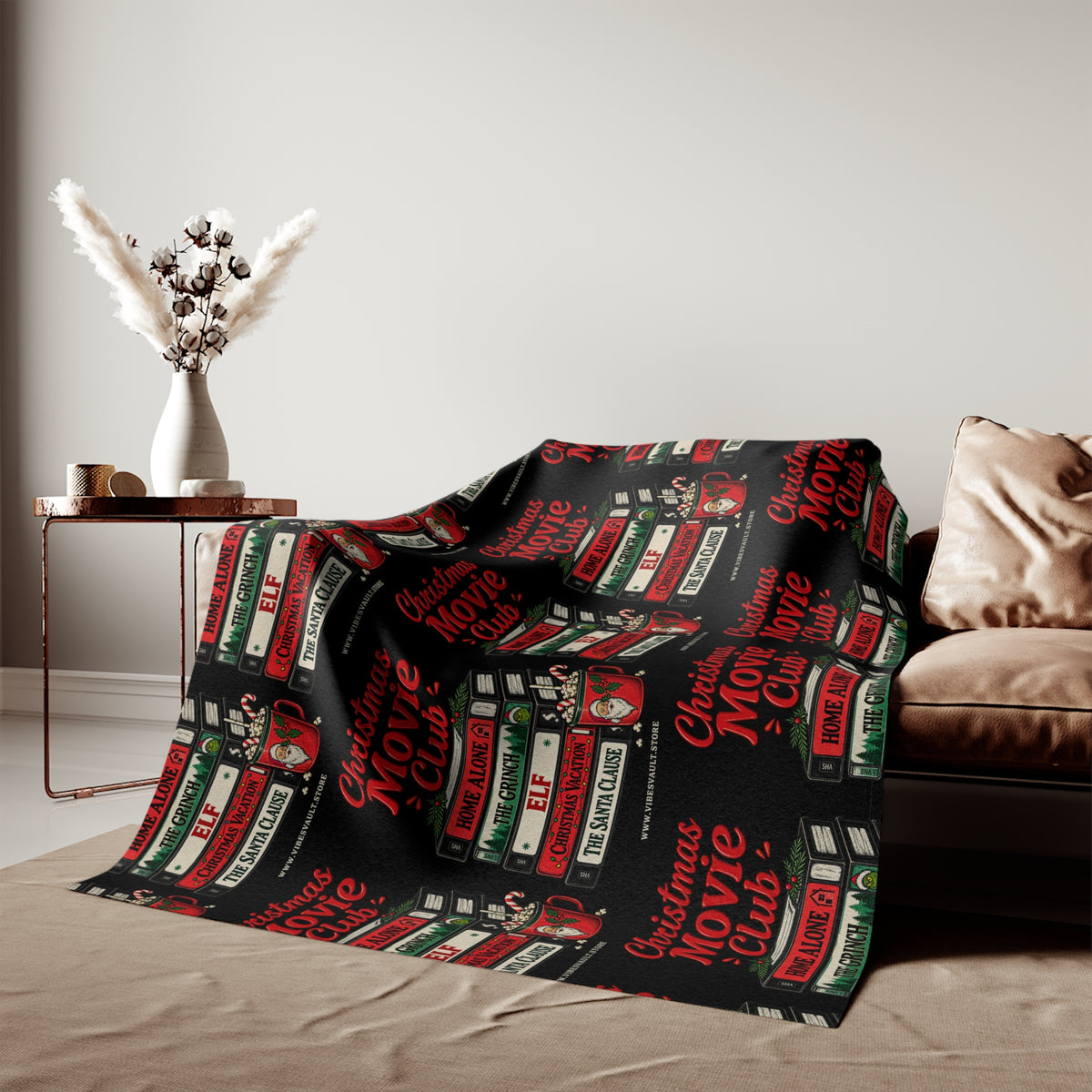 Christmas Movie Club Cozy Blanket