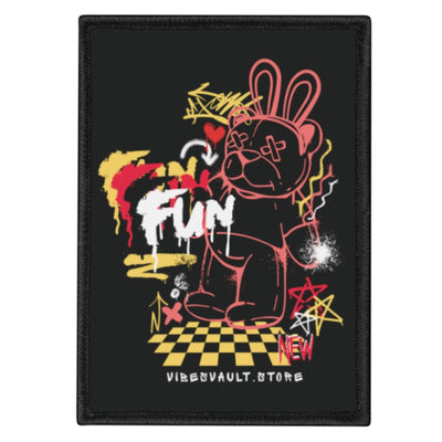 Dead Teddy Bear Iron-On Patch