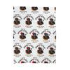 Krampus Santa Hat Christmas Velveteen Plush Blanket