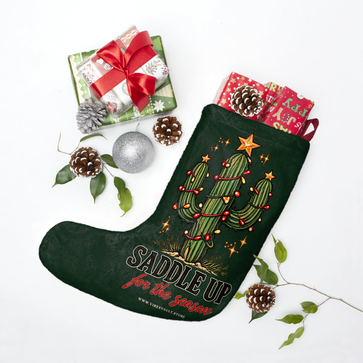 HOLIDAY Saddle Up for the Season Christmas Stockings
