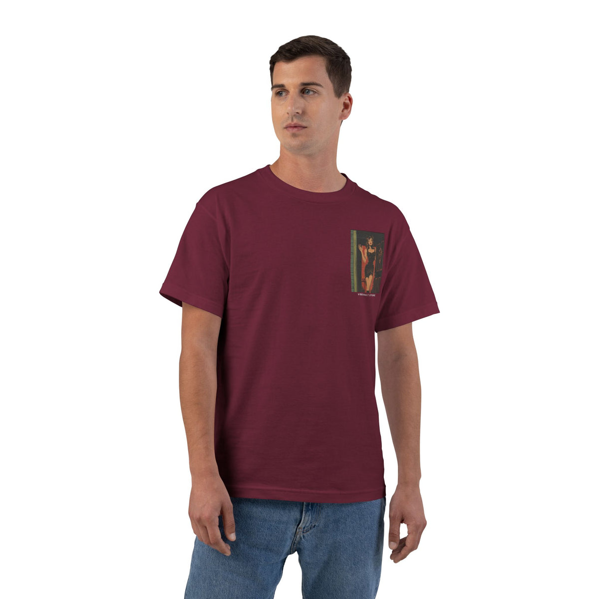 Vampire Shirt "You Can Come on In, But You Can Never Leave" Date Night - T-shirt Top - Retro Graphic Tee - Fall Halloween 2026