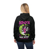 100% That Witch Hoodie — Neon Witch Graphic Pullover for Halloween & Witchy Vibes