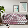 Pink Heart Chrome Eye Sherpa Blanket
