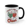 Ceramic Mug Have a Cup of Cheer 11oz - Best Friends - Christmas Holidays - Coffee Cup or Hot Tea Mug - Hot or Cold Drinks