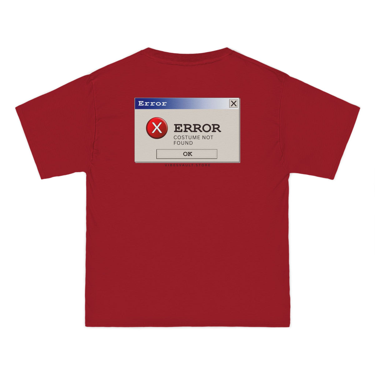 ERROR Costume Not Found - T-shirt Top - Retro Vampire Heart Graphic Tee - Fall Halloween 2026