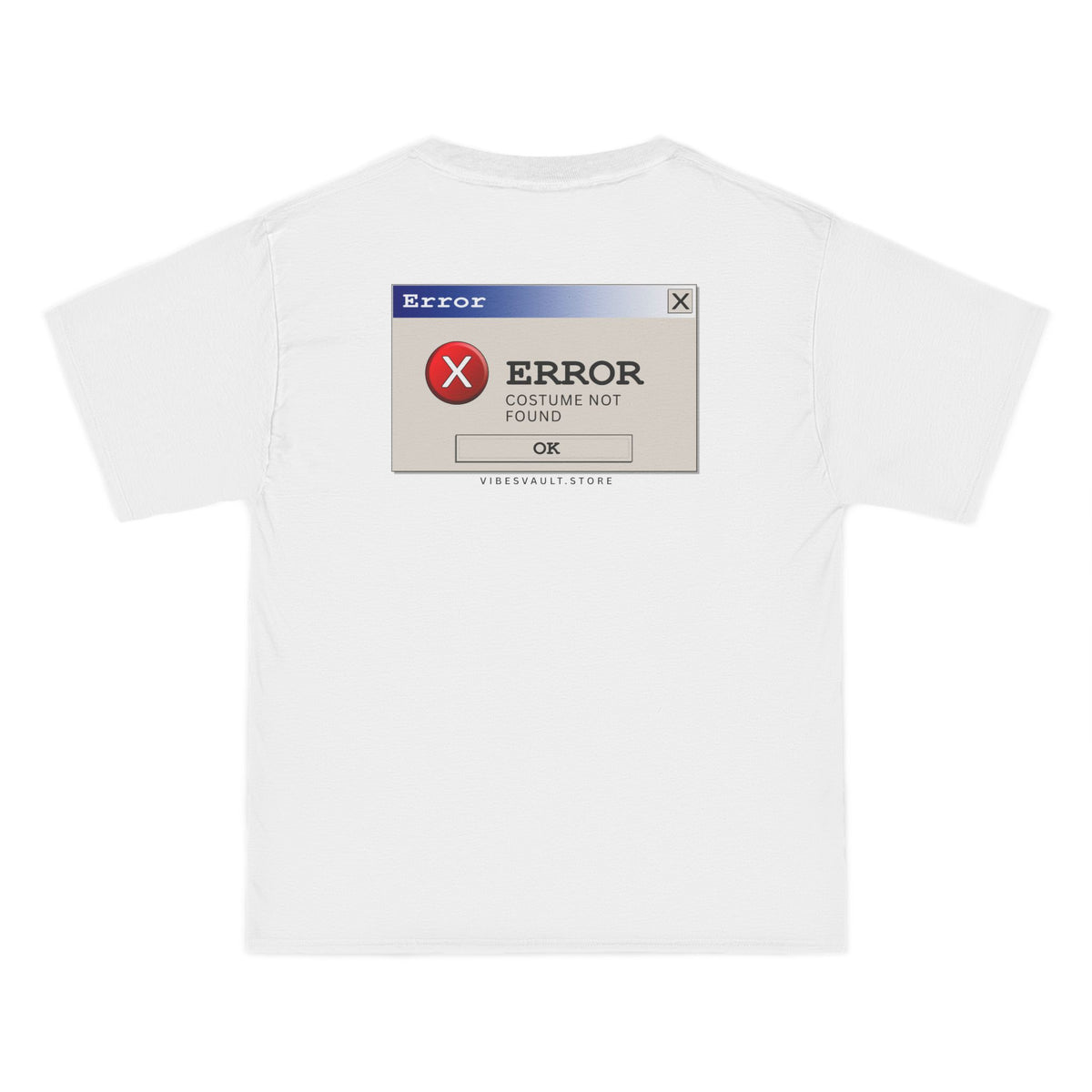 ERROR Costume Not Found - T-shirt Top - Retro Vampire Heart Graphic Tee - Fall Halloween 2026