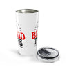 Vampire 20oz Stainless Steel Tumbler — "Blood Type" Graphic Travel Cup— Halloween 2026