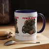 Power Armor Accent Coffee Mug — Fallout Enclave Helmet Design (11/15oz)