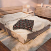Merry Chaos Christmas Velveteen Plush Blanket