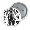 Peace Pin Button