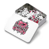 Pink Heart Chrome Eye Jigsaw Puzzle with Tin