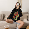 Mushroom Tree Crewneck Sweatshirt — Festive Toadstool Holiday Graphic