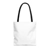 Pink Heart Chrome Eye All-Over Print Tote Bag