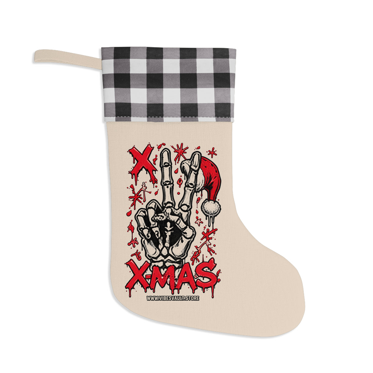 HOLIDAY Rock On Xmas Christmas Stocking