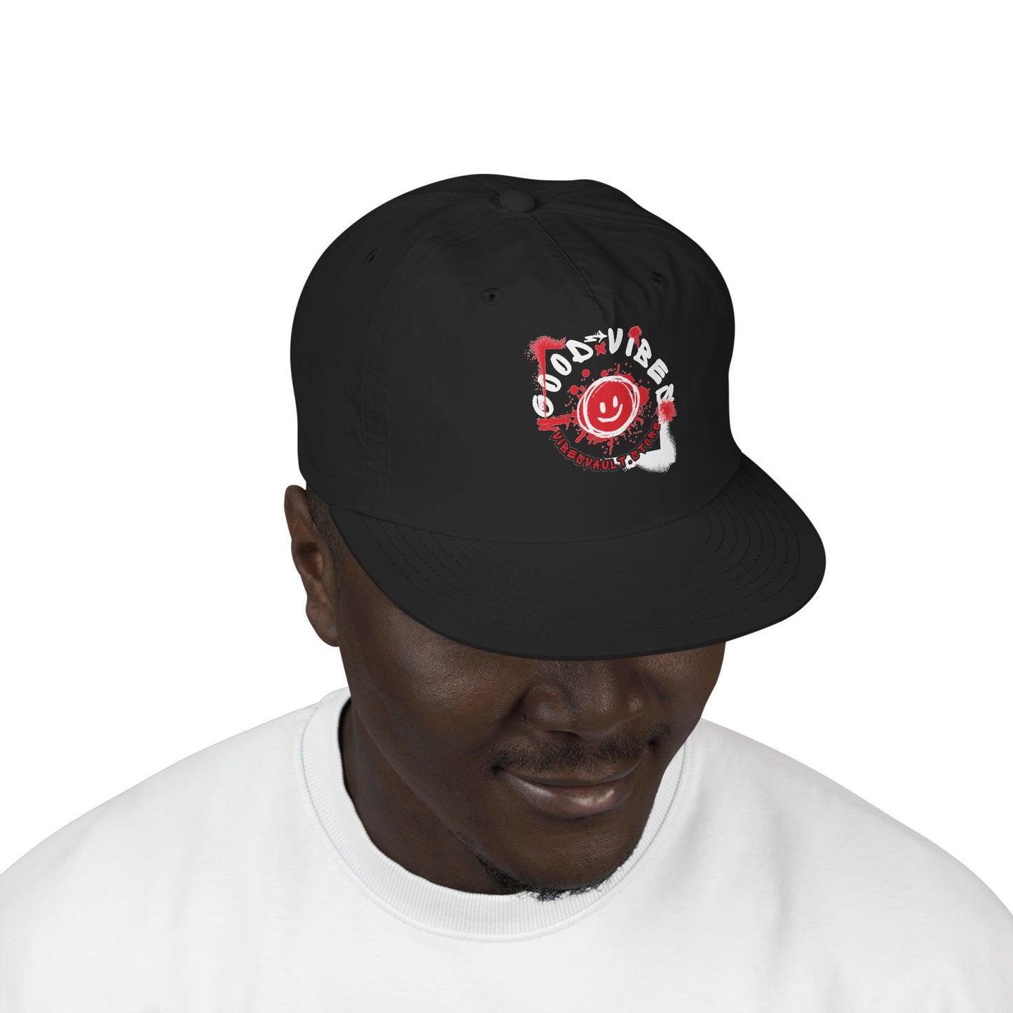 Smile Good Vibes - Graffiti Cap - Street Wear Hat