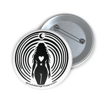 Moon Child Pin Button