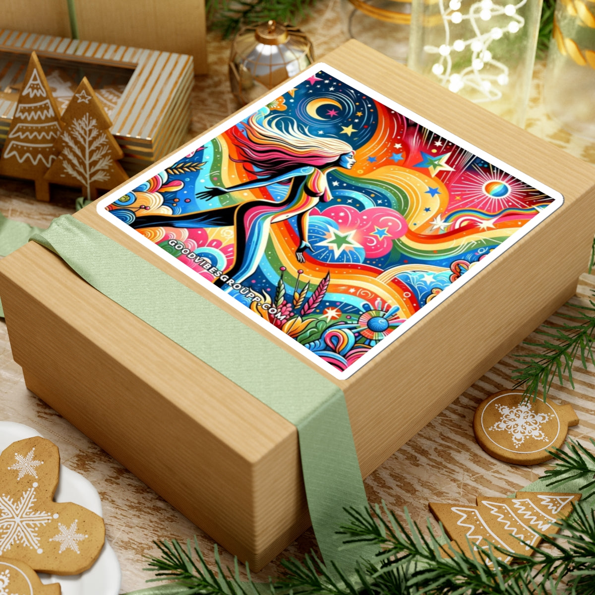 Rainbow Queen Sticker