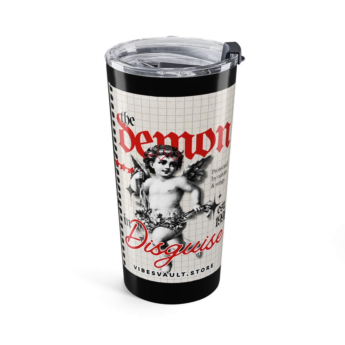 The Demon In Disguise 20oz Insulated Tumbler— Halloween 2026