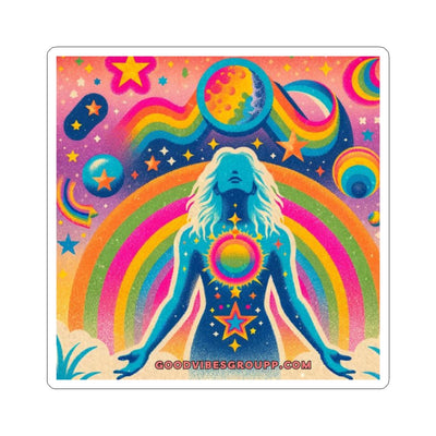 Rainbow Princess Sticker