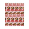 Howdy Holidays Cowboy Christmas Velveteen Plush Blanket