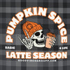 Skeleton Pumpkin Spice Latte Mug