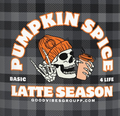 Skeleton Pumpkin Spice Latte Mug