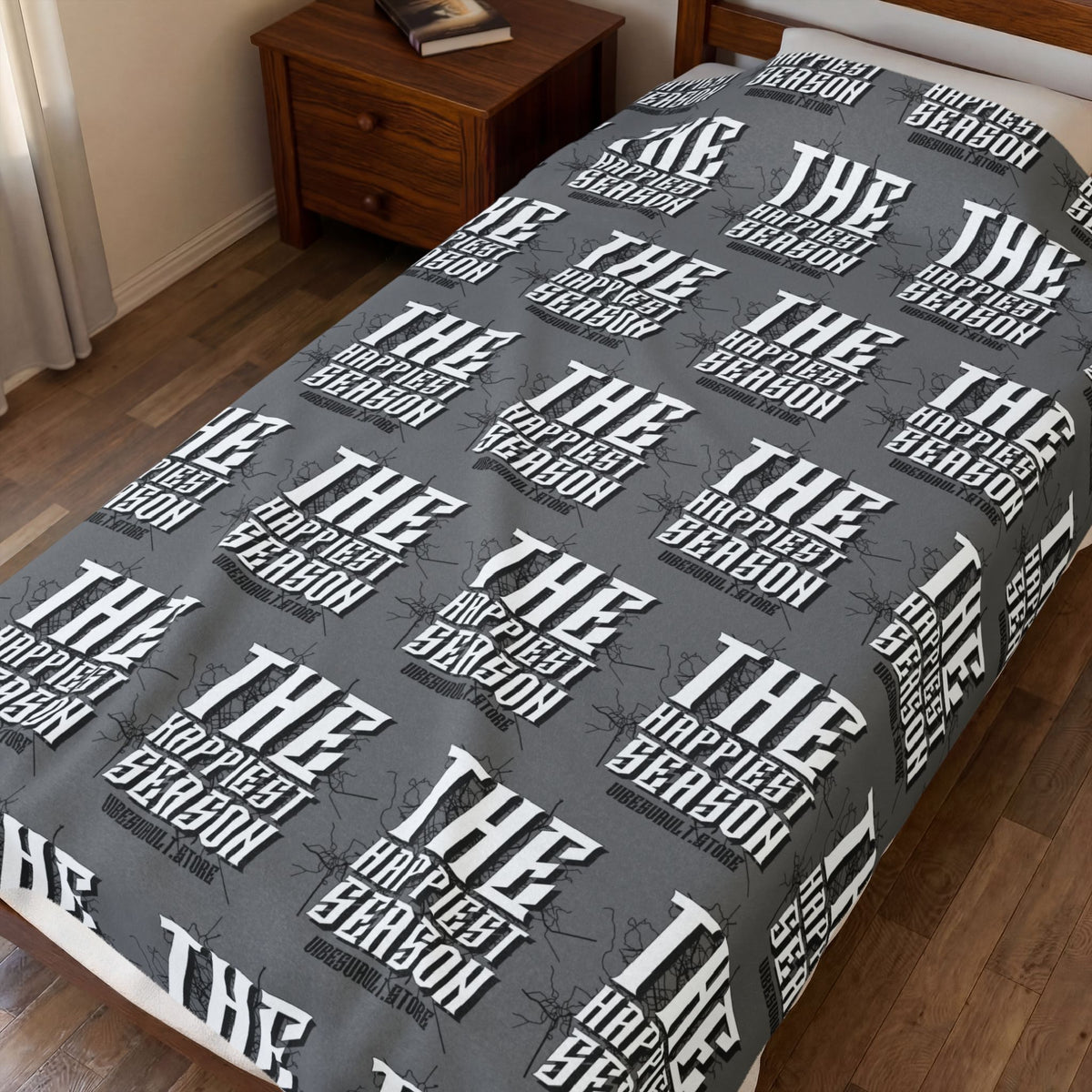 HOLIDAY The Happiest Season Velveteen Plush Blanket