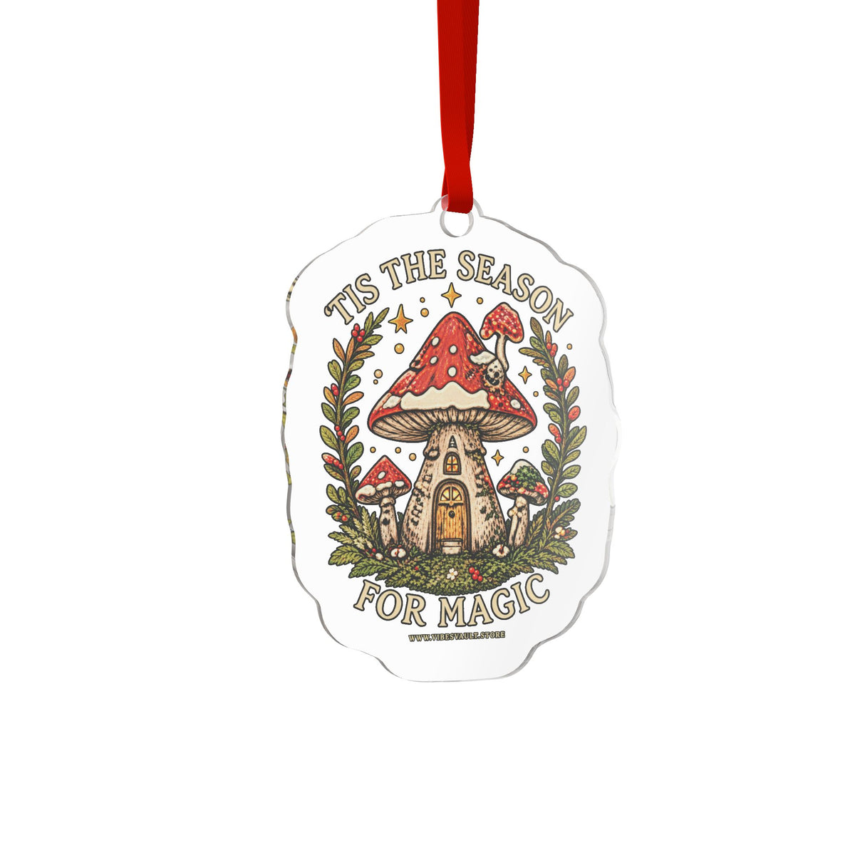 Season for Magic Custom Cut Acrylic Ornament