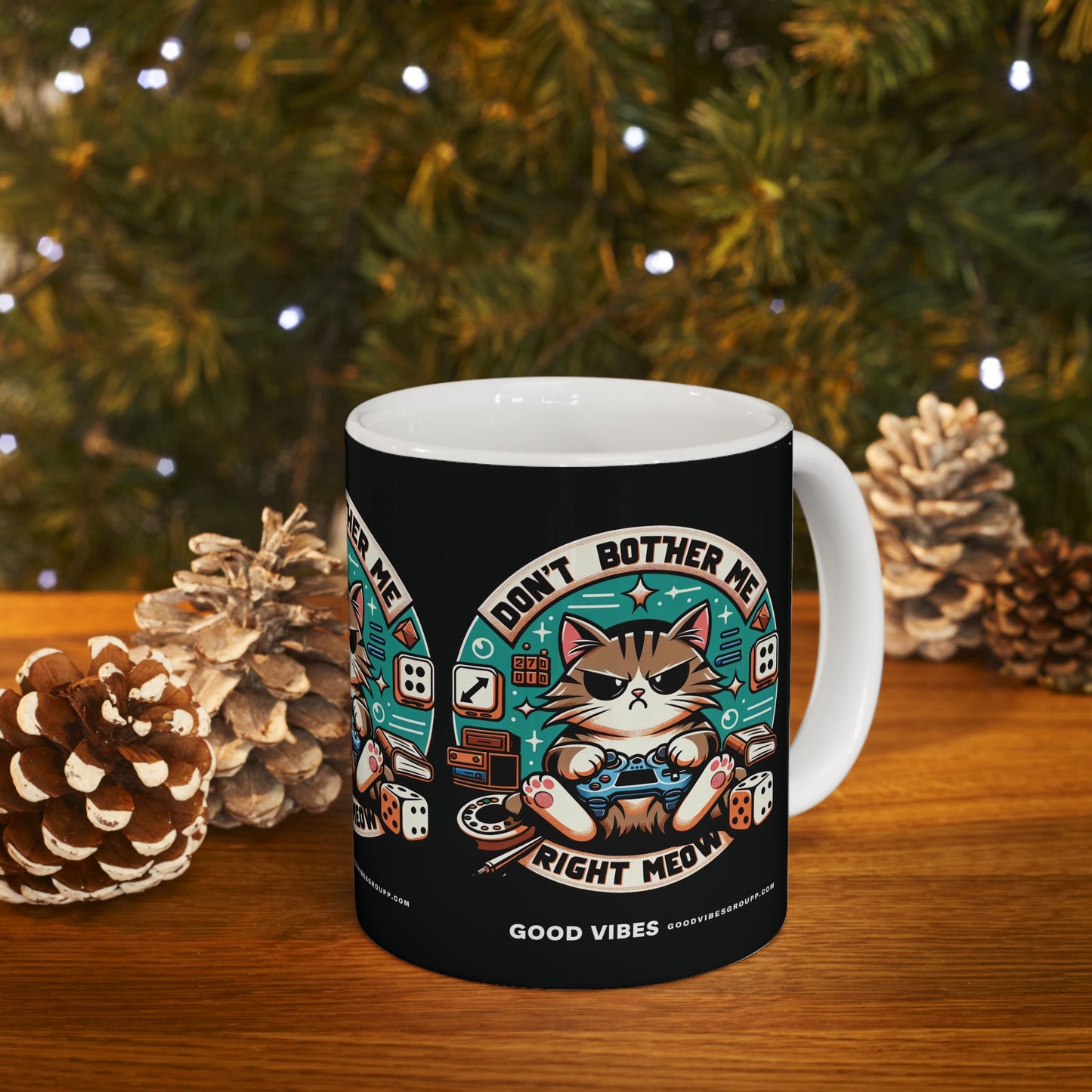 Video Game Cat Mug - Coffee Cup