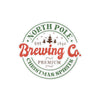 North Pole Brewing Co. Kiss-Cut Vinyl Sticker — Christmas Spirits Holiday Decal