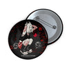 Demon Queen Pin - Street Spray Paint Button Badge - Fall Halloween 2026
