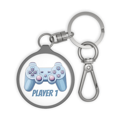 Player 1 Gamer Keychain
