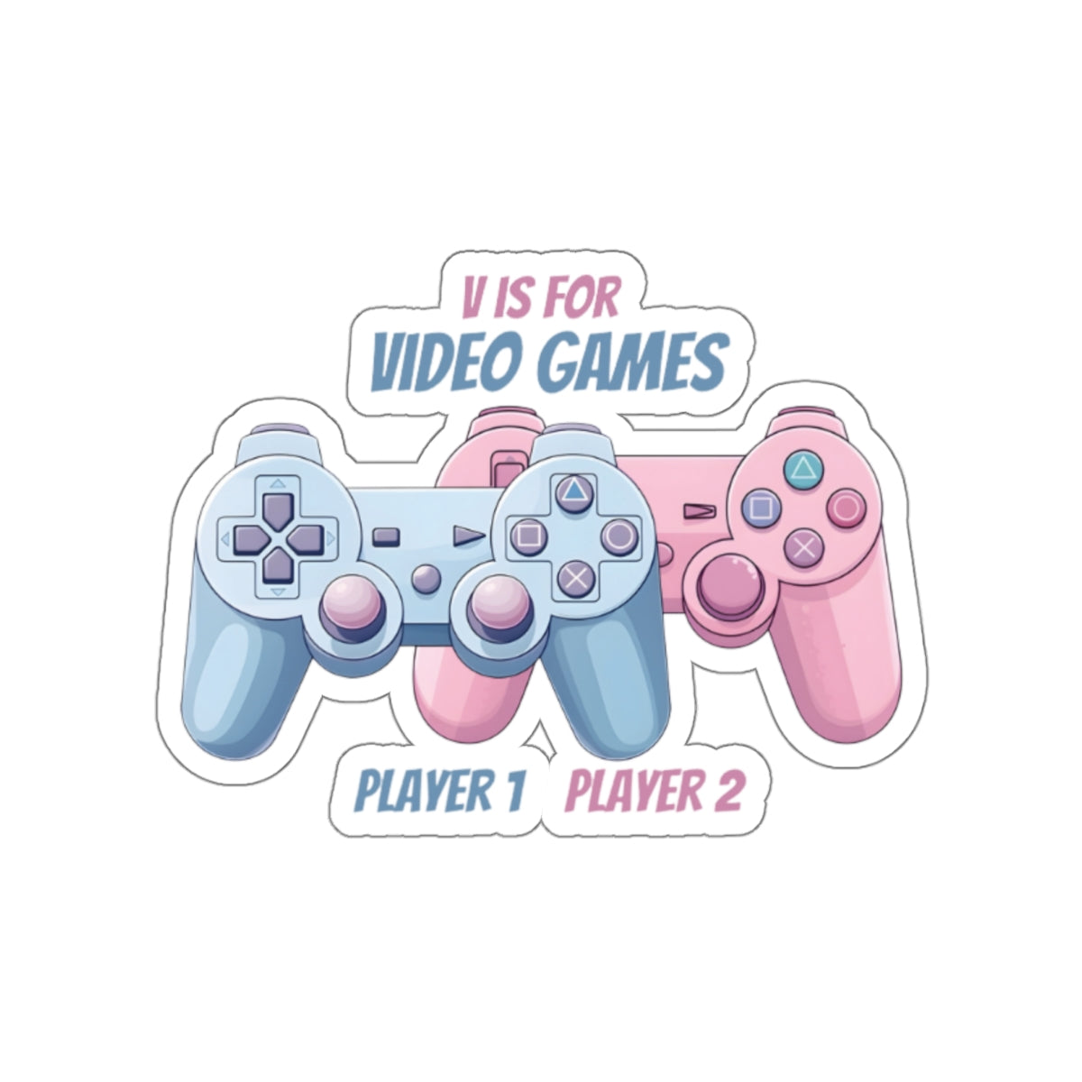 Valentine Gamer Sticker