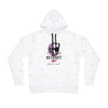 October Skull & Cat Hoodie — Halloween Moon Graphic Athletic Hoodie