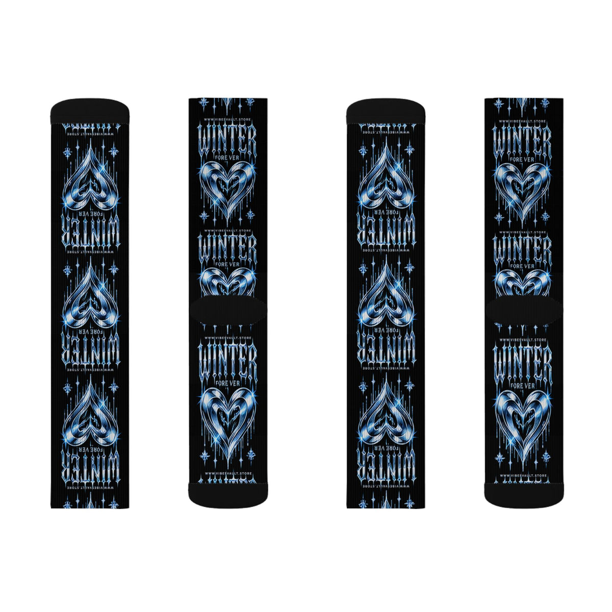 Winter Forever Sublimation Socks