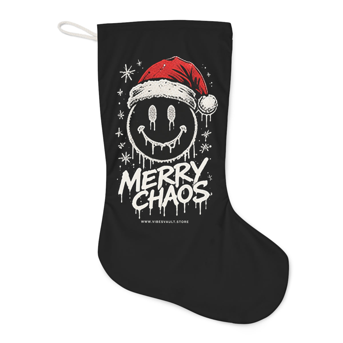 HOLIDAY Merry Chaos Santa Stocking