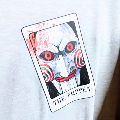 Beige Jigsaw Graphic T-Shirt