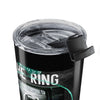 20oz Travel Tumbler - 'The Ring' Horror Movie Graphic Insulated Cup— Halloween 2026