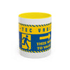 Vault-Tec 'This Way to Vault' Accent Coffee Mug — Fallout-Inspired Gamer Gift