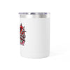 Red Heart Chrome Eye Coffee Mug Tumbler 15oz